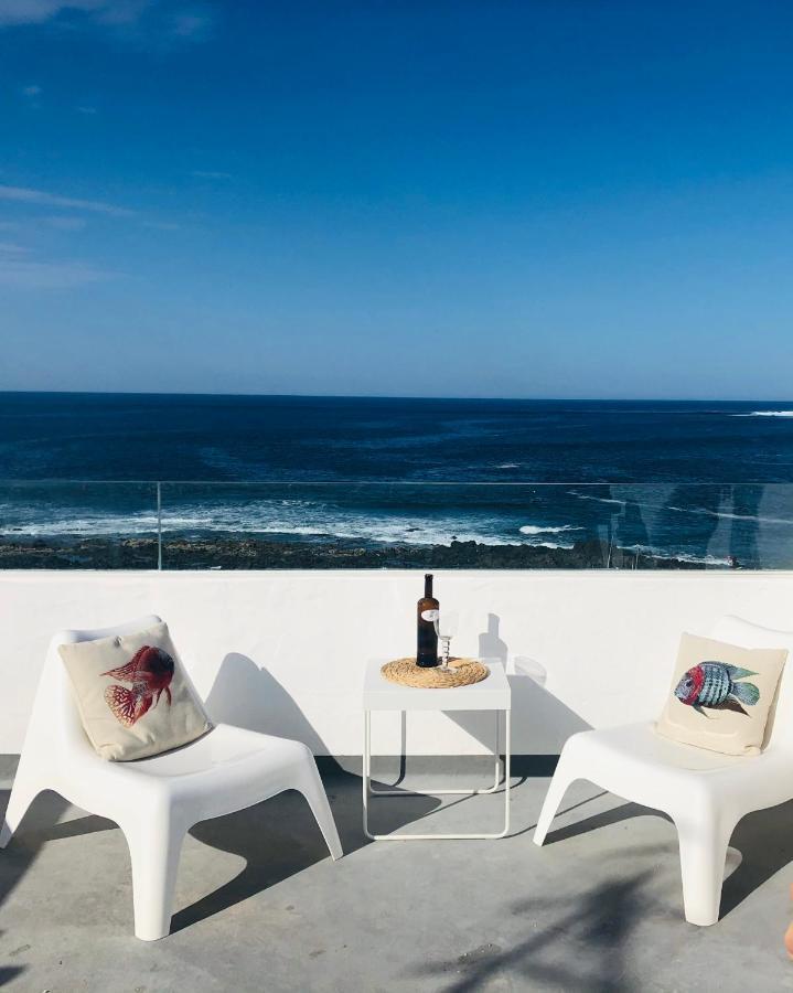 Casa Anclada En La Santa- 4 Apartamentos Frente Al Mar- 1ª Linea Solarium Barbacoa エクステリア 写真