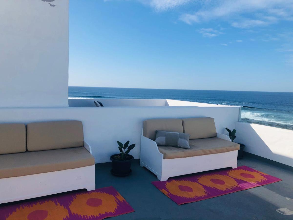 Casa Anclada En La Santa- 4 Apartamentos Frente Al Mar- 1ª Linea Solarium Barbacoa エクステリア 写真